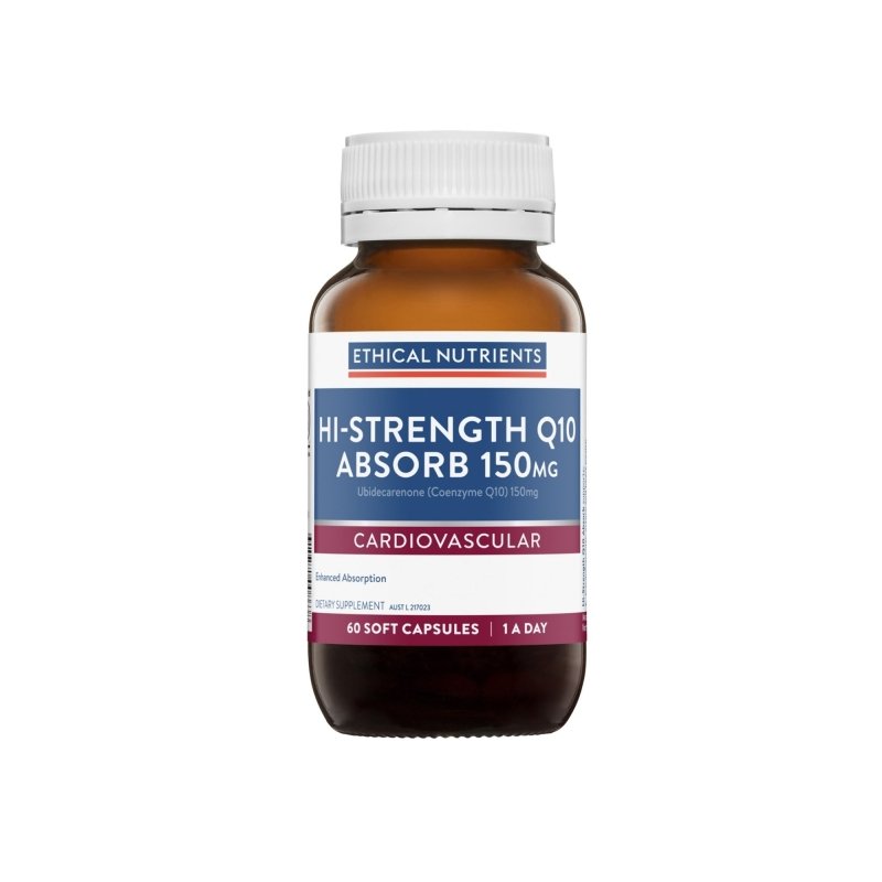 Ethical Nutrients Hi-Strength Q10 Absorb 150mg