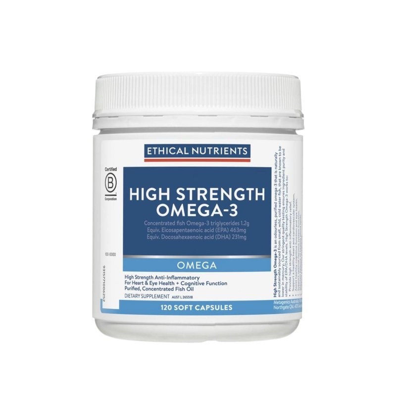 Ethical Nutrients High Strength Fish Oil Vitamins and Health