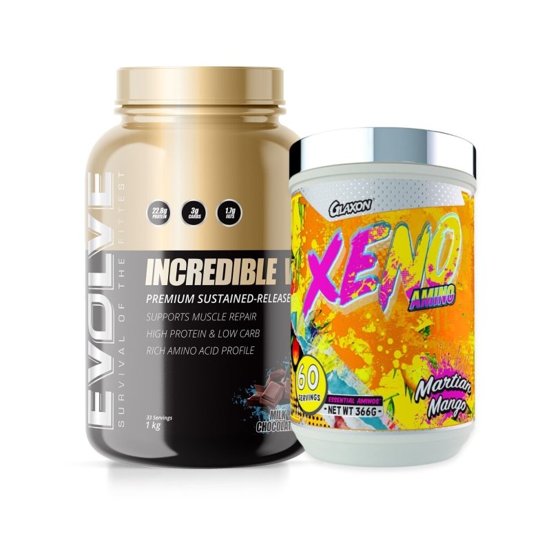 Evolve Incredible Whey &amp; Xeno Amino Bundle