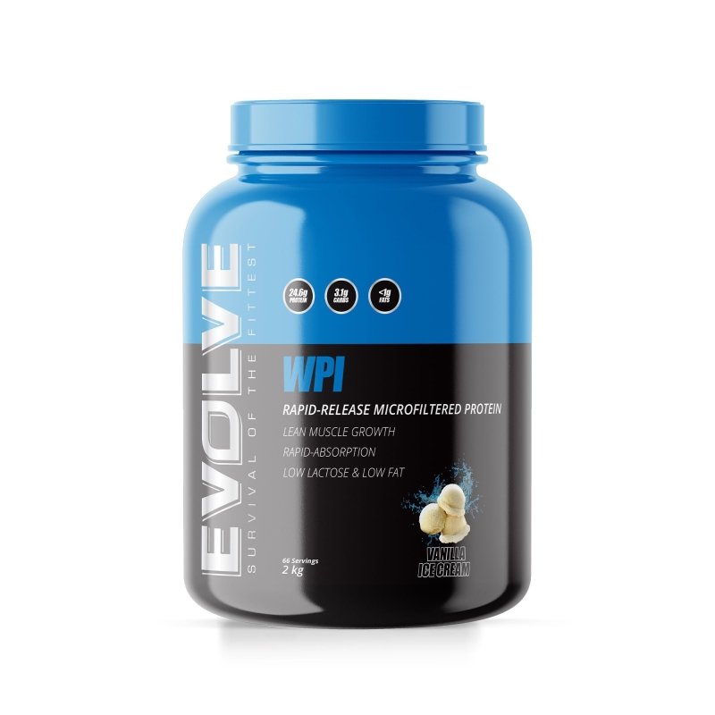 Evolve WPI 2kg - Vanilla Ice Cream