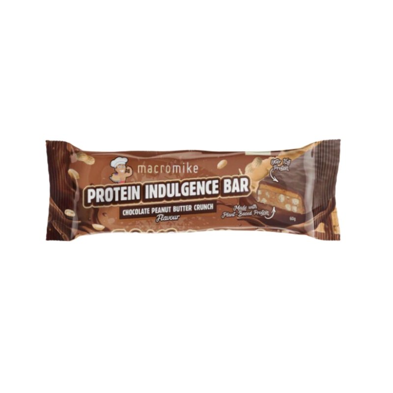 macro mike indulgence bar peanut choc caramel