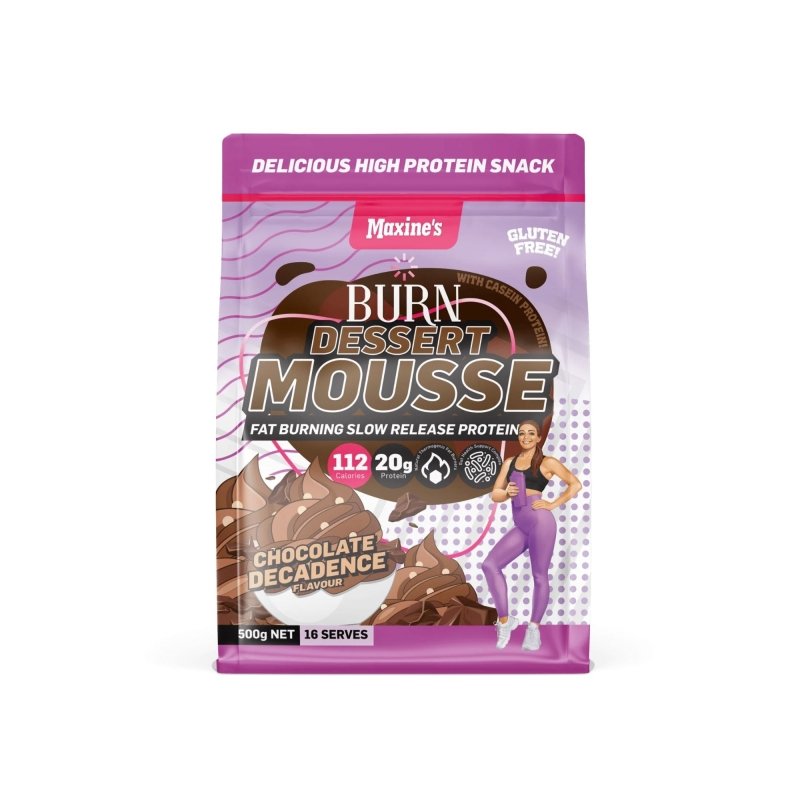 Maxines Burn Dessert Mousse - 500g Chocolate