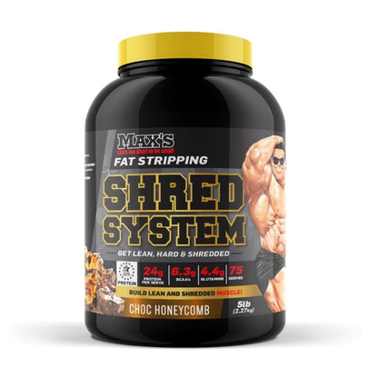 Maxs Supplements Shred System Protein Powder Fat Burning