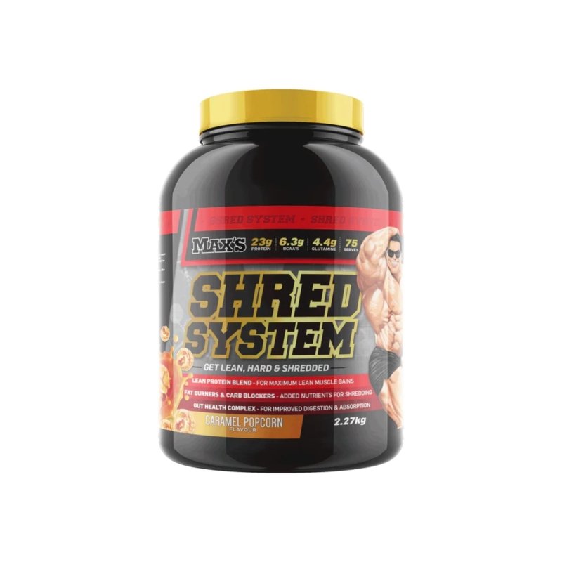 Maxs Shred System - Caramel Popcorn 2.27kg