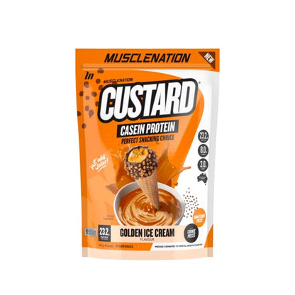 Muscle Nation Custard Protein Powder Casein