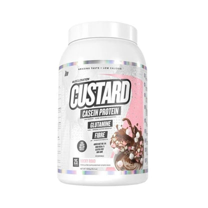 Muscle Nation Custard Protein Powder Casein