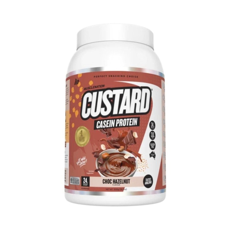 Muscle Nation Custard Protein Powder Casein