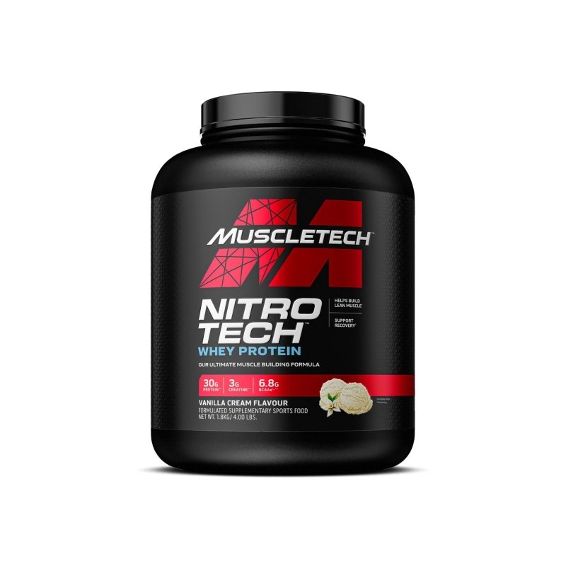 MuscleTech Nitro Tech - Vanilla 4LB 