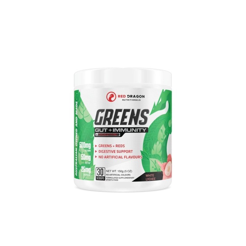 Red Dragon Greens Gut plus Immunity 30 Serve Clearance