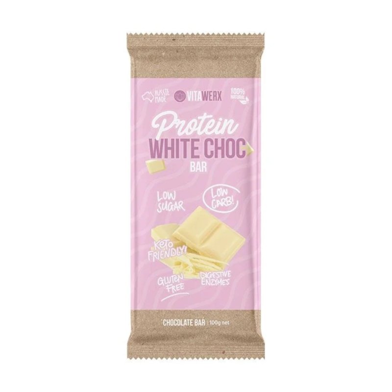 Vitawerx Block 100G White Choc