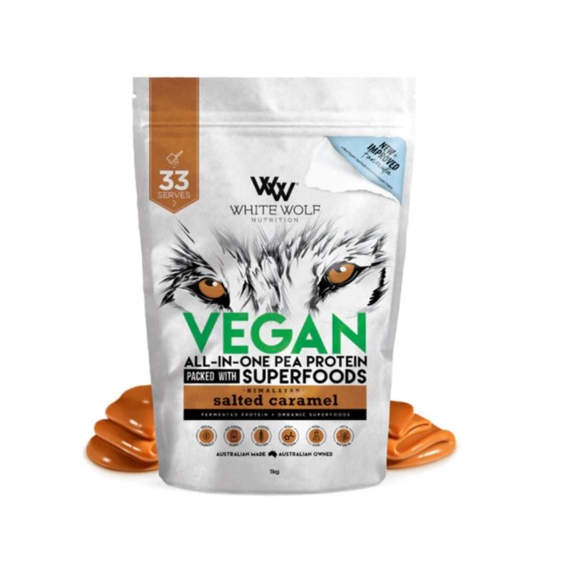 White Wolf Vegan All in One Plant Protein Powder