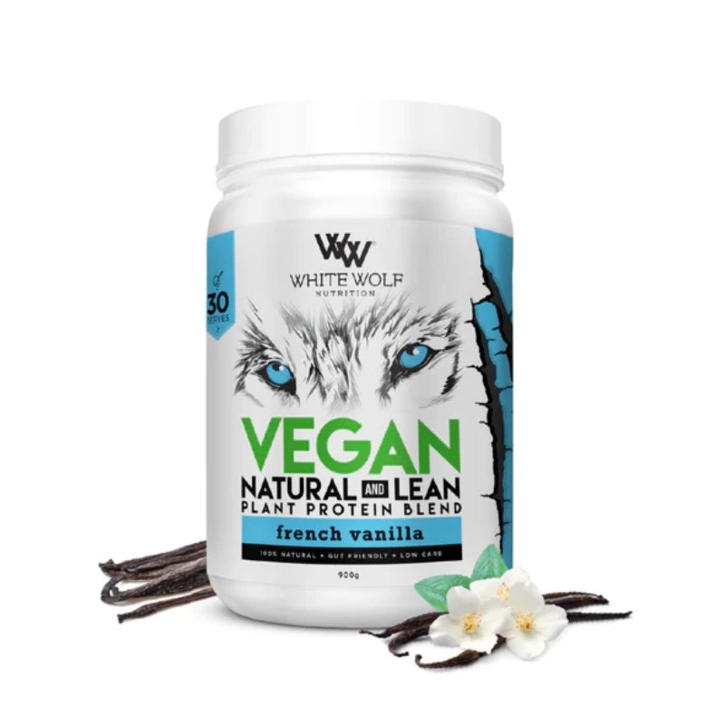 White Wolf Vegan Natural And Lean Plant Protein Powder