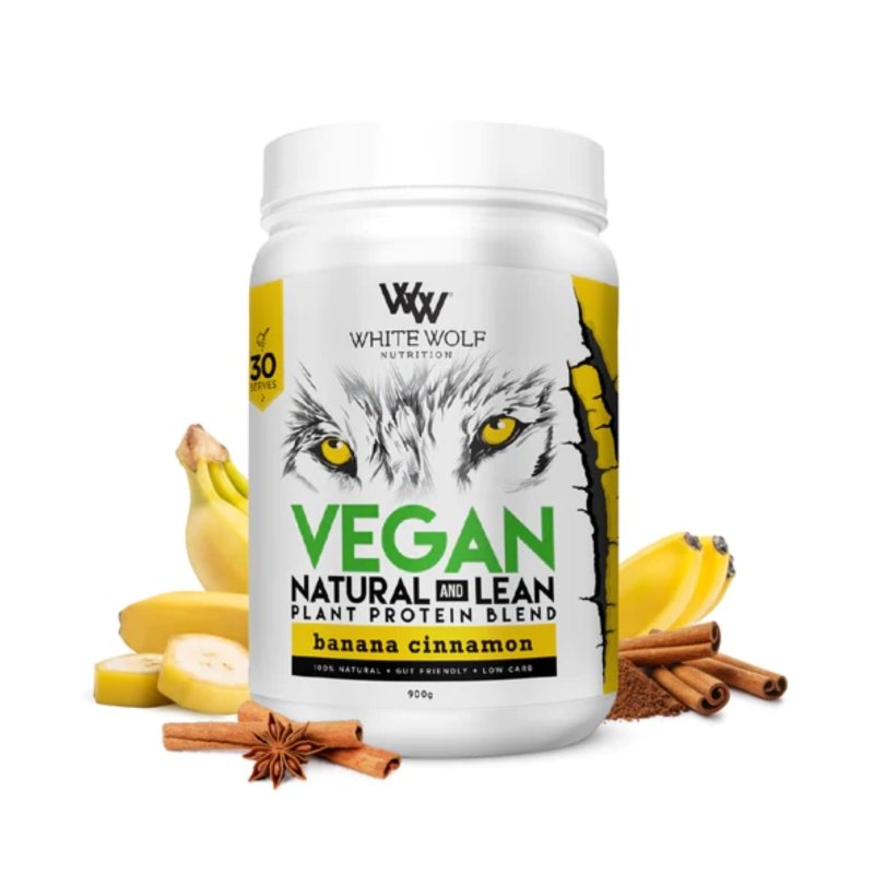 White Wolf Vegan Natural And Lean Plant Protein Powder