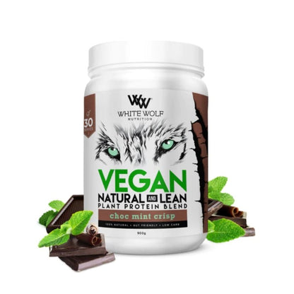 White Wolf Vegan Natural And Lean Plant Protein Powder