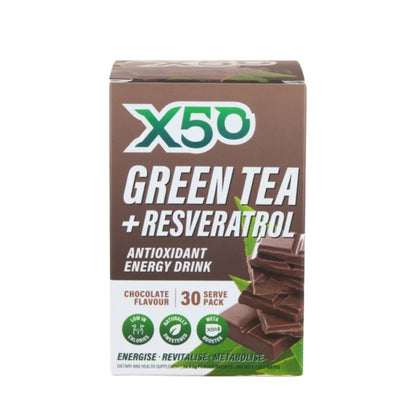 X50 GreenTea - 30 Serve Chocolate
