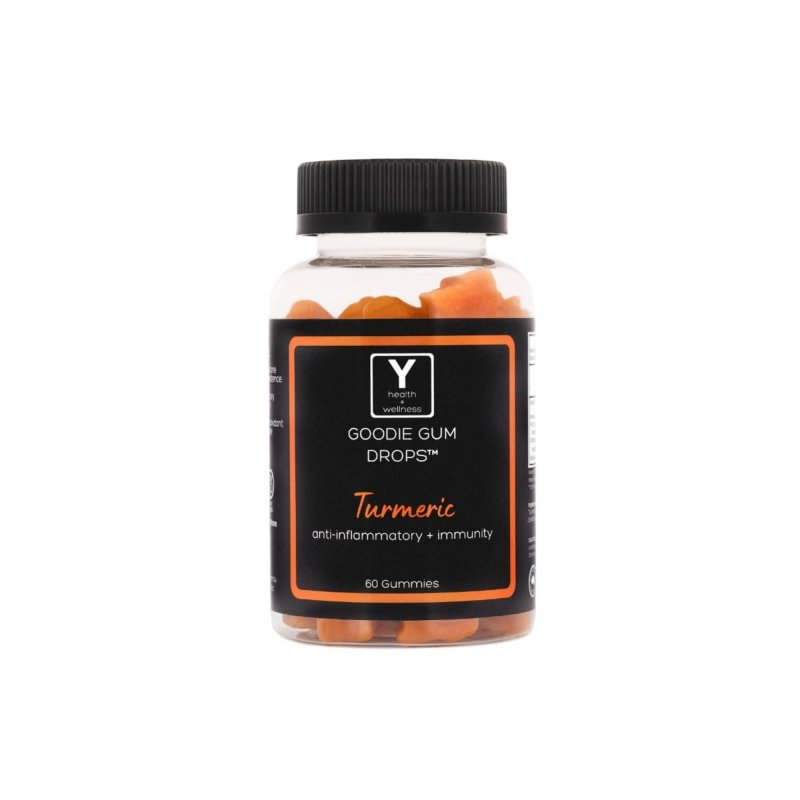 Y Health and Wellenss Goodie Gum Drops Turmeric 60 Serve Clearance